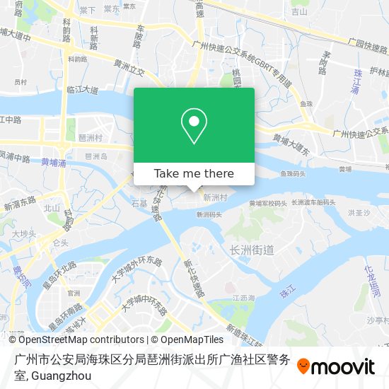 广州市公安局海珠区分局琶洲街派出所广渔社区警务室 map