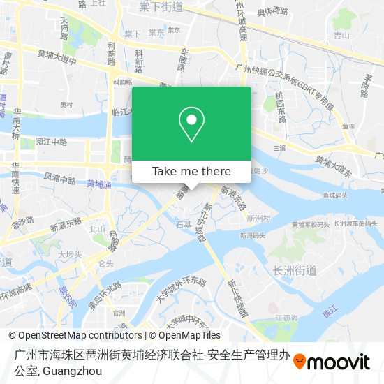 广州市海珠区琶洲街黄埔经济联合社-安全生产管理办公室 map