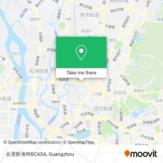合景昕舍RISCASA map