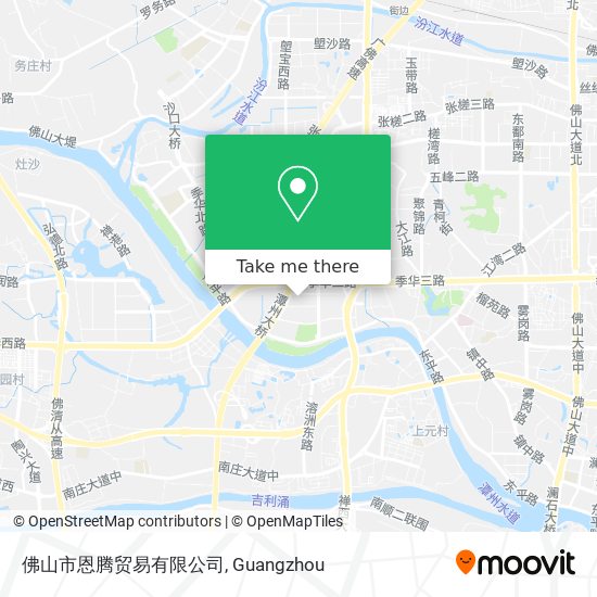 佛山市恩腾贸易有限公司 map