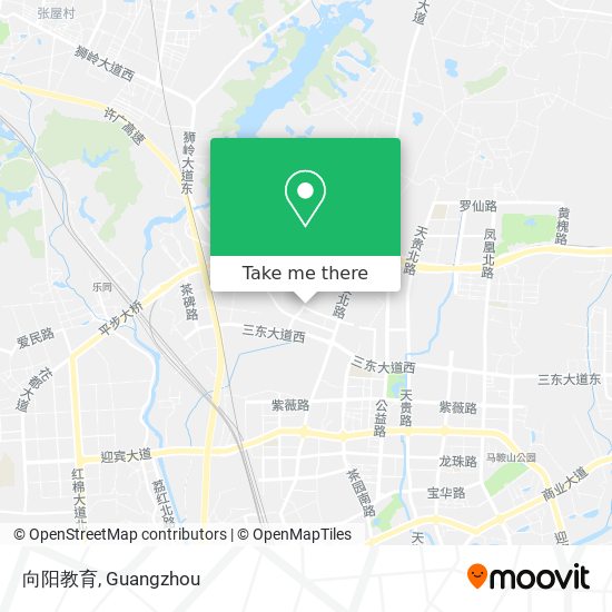 向阳教育 map