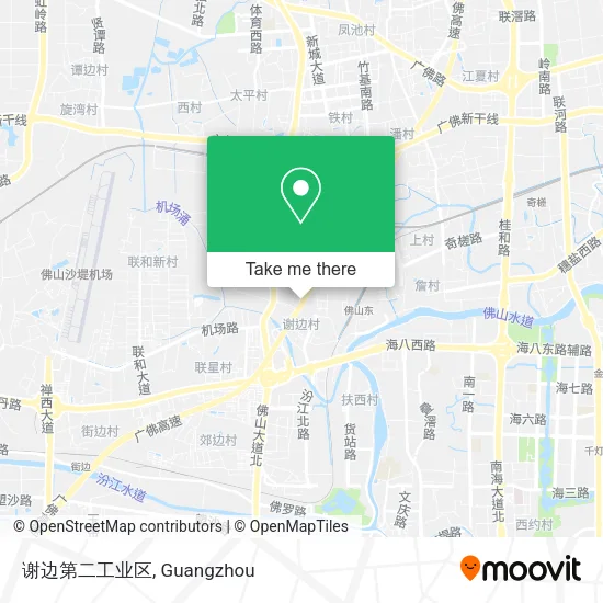谢边第二工业区 map