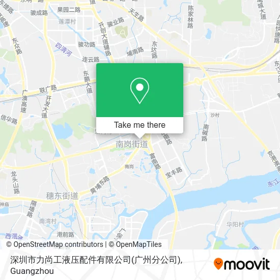 深圳市力尚工液压配件有限公司(广州分公司) map
