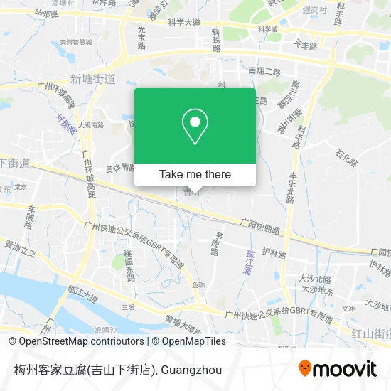梅州客家豆腐(吉山下街店) map