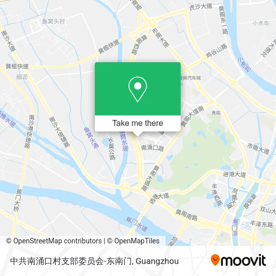 中共南涌口村支部委员会-东南门 map