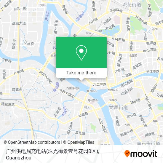 广州供电局充电站(珠光御景壹号花园B区) map