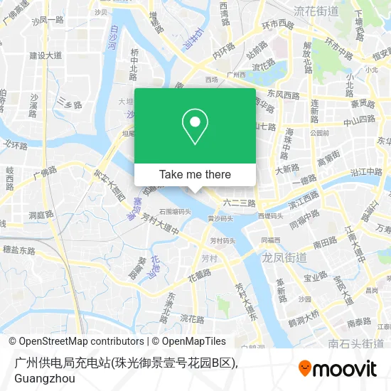 广州供电局充电站(珠光御景壹号花园B区) map