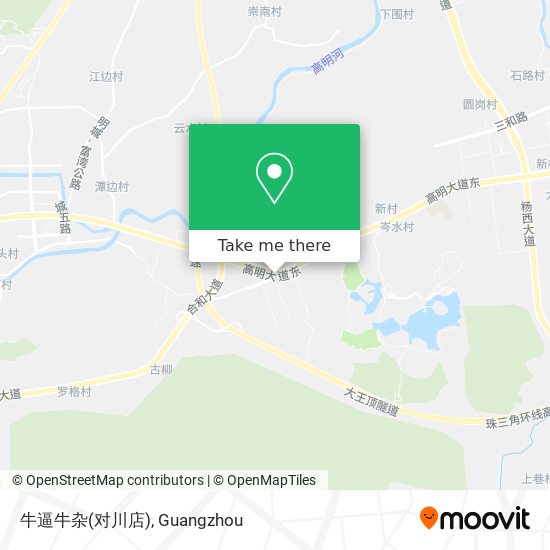 牛逼牛杂(对川店) map
