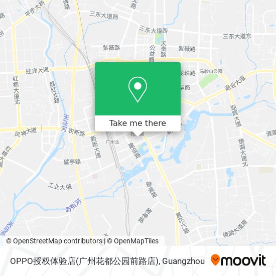 OPPO授权体验店(广州花都公园前路店) map