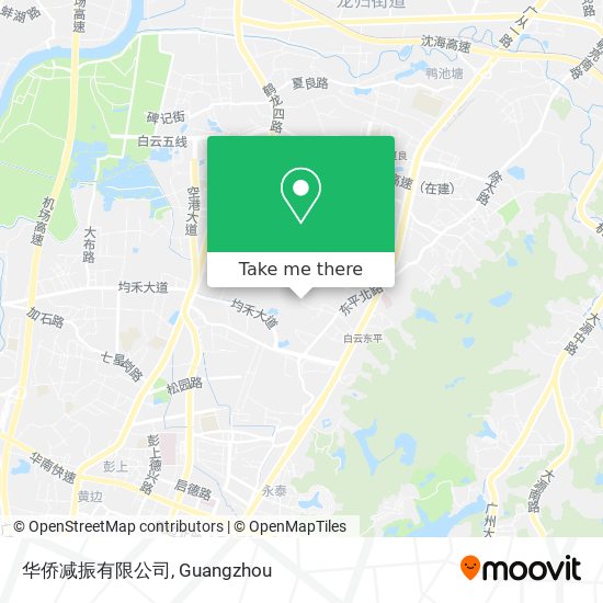 华侨减振有限公司 map