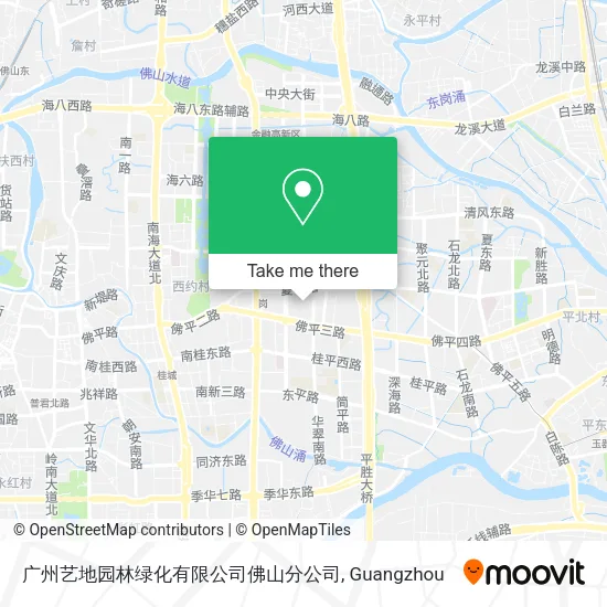 广州艺地园林绿化有限公司佛山分公司 map