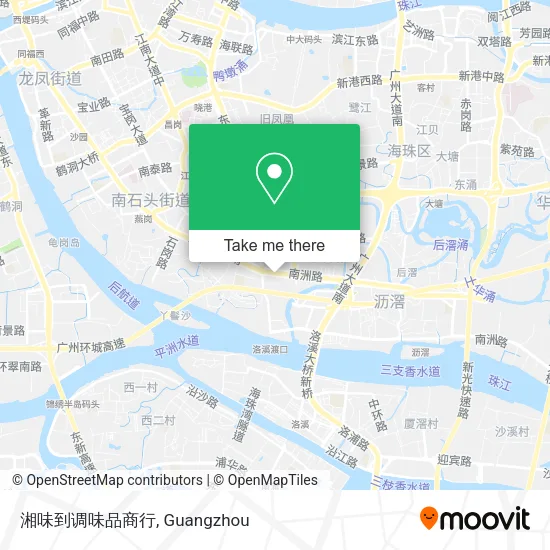 湘味到调味品商行 map