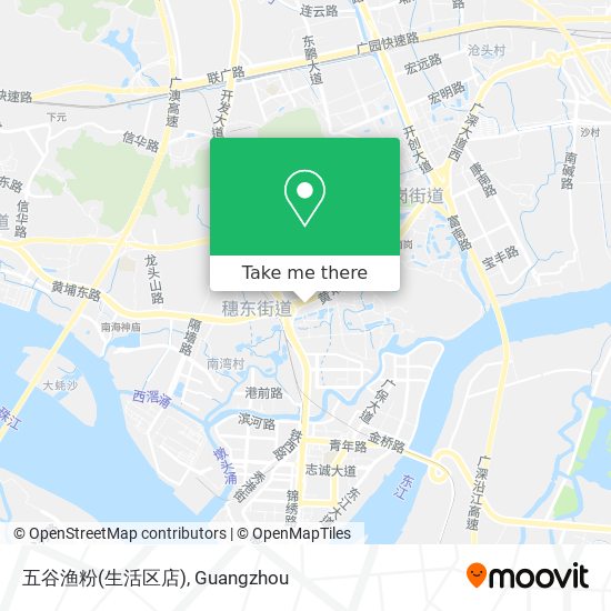 五谷渔粉(生活区店) map