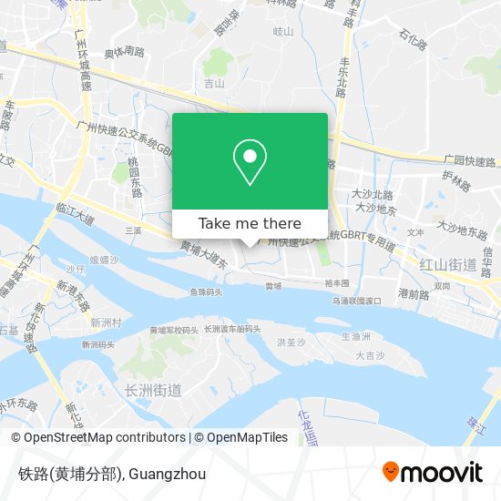 铁路(黄埔分部) map
