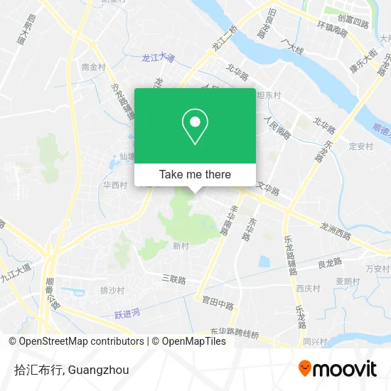 拾汇布行 map