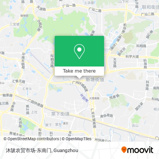 沐陂农贸市场-东南门 map