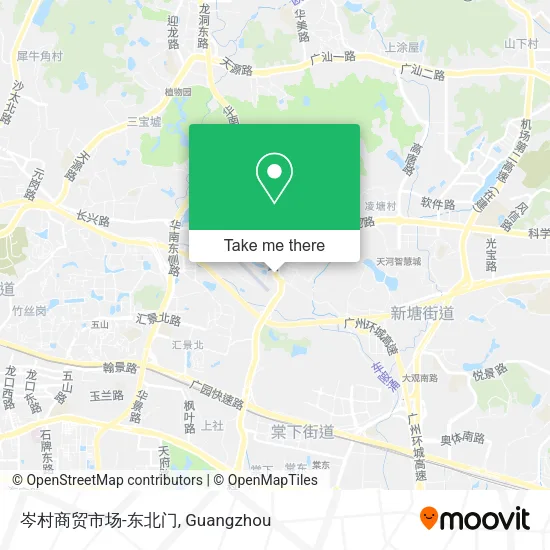 岑村商贸市场-东北门 map