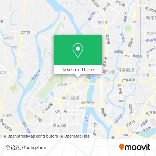 谷诒路 map