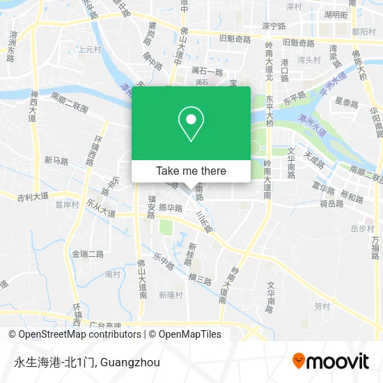 永生海港-北1门 map