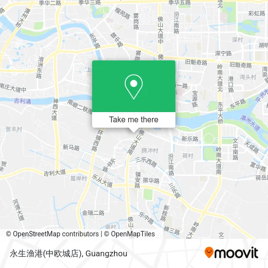 永生渔港(中欧城店) map