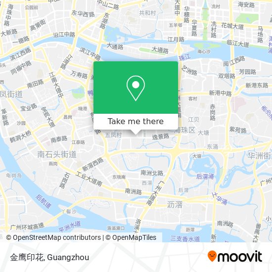 金鹰印花 map