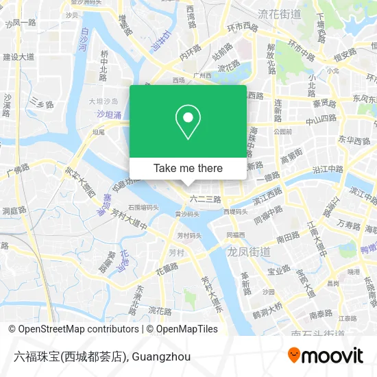 六福珠宝(西城都荟店) map