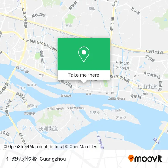 付盈现炒快餐 map