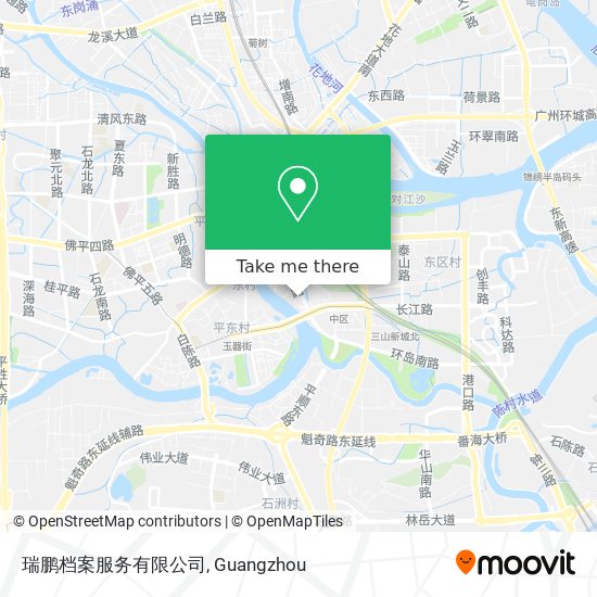 瑞鹏档案服务有限公司 map