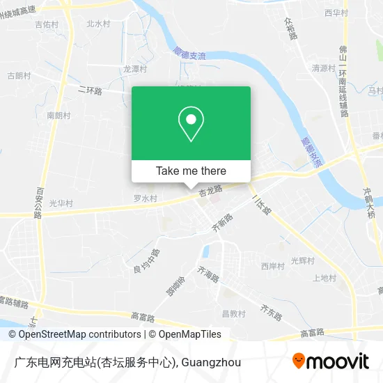 广东电网充电站(杏坛服务中心) map