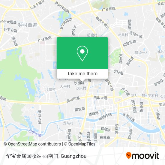 华宝金属回收站-西南门 map