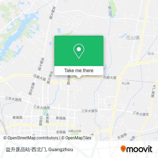 益升废品站-西北门 map