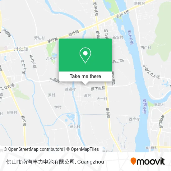 佛山市南海丰力电池有限公司 map