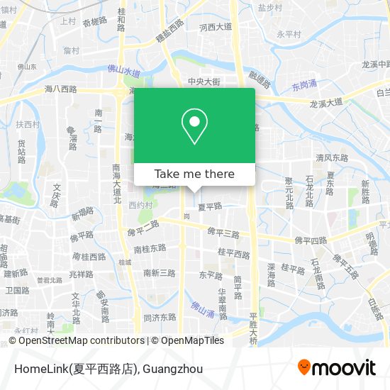 HomeLink(夏平西路店) map