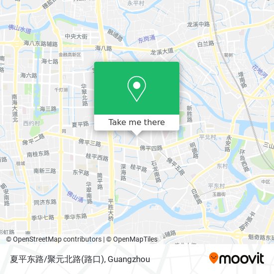 夏平东路/聚元北路(路口) map