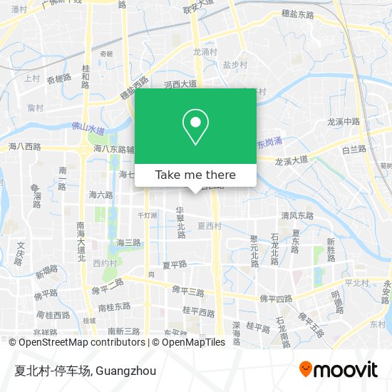 夏北村-停车场 map