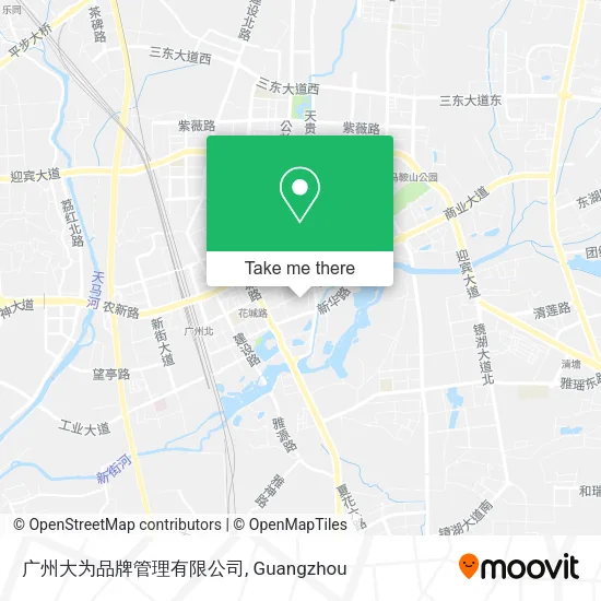 广州大为品牌管理有限公司 map