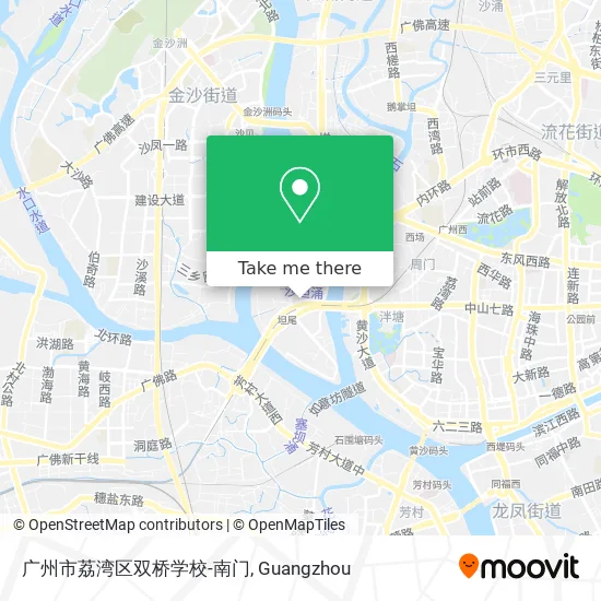 广州市荔湾区双桥学校-南门 map