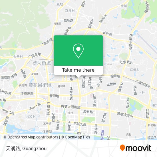 天润路 map