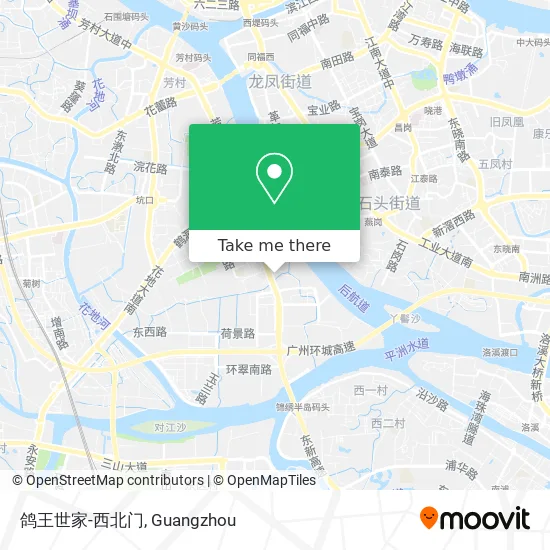 鸽王世家-西北门 map