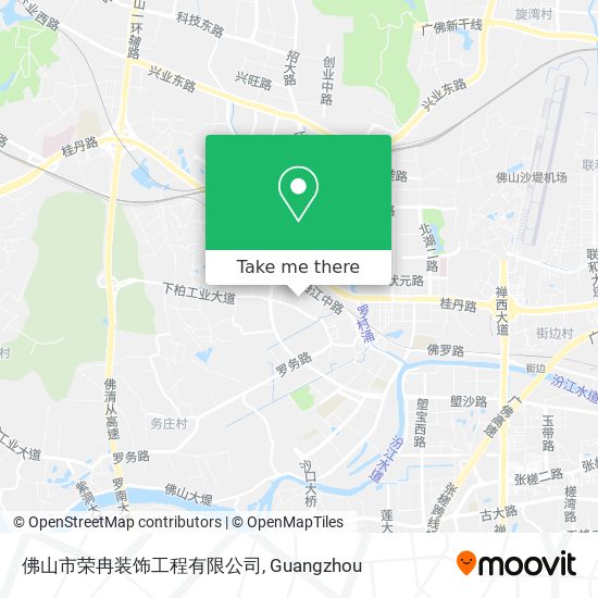 佛山市荣冉装饰工程有限公司 map