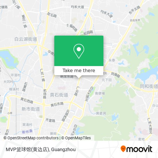 MVP篮球馆(黄边店) map