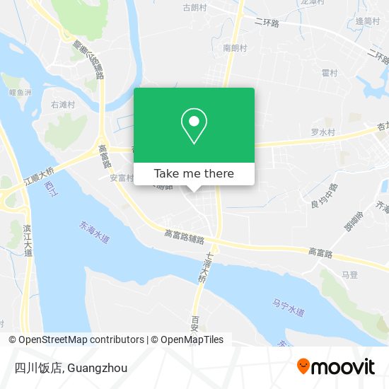 四川饭店 map