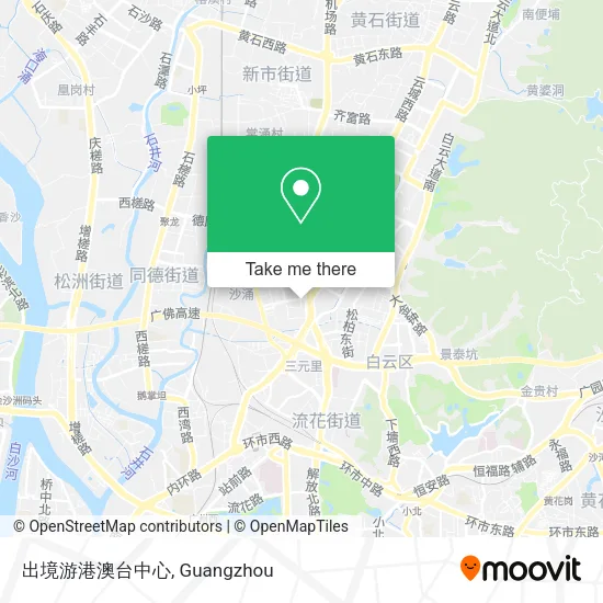 出境游港澳台中心 map