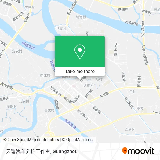 天隆汽车养护工作室 map