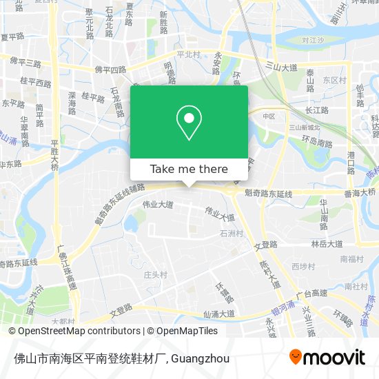 佛山市南海区平南登统鞋材厂 map