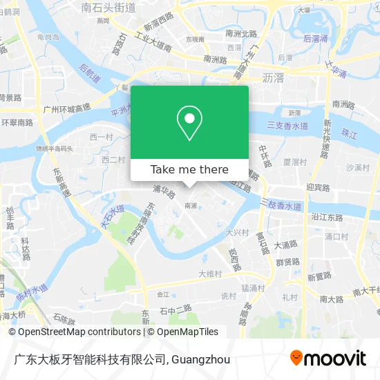 广东大板牙智能科技有限公司 map