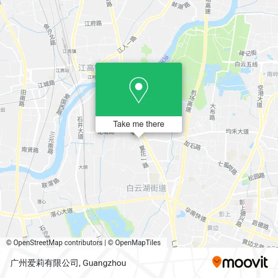 广州爱莉有限公司 map