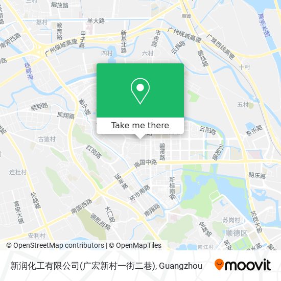 新润化工有限公司(广宏新村一街二巷) map