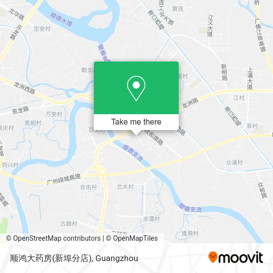 顺鸿大药房(新埠分店) map