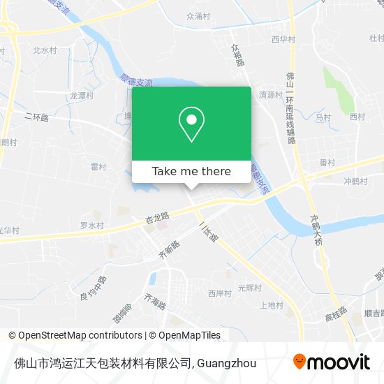 佛山市鸿运江天包装材料有限公司 map